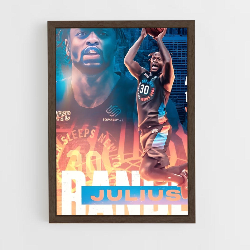Poster Randle's Rise – affiche Basketball (vue 5)